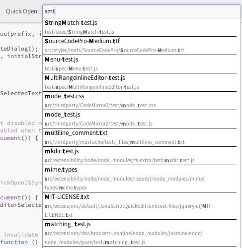 StringMatch in Action